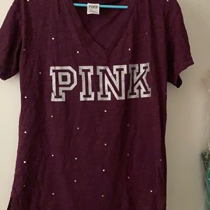 Pink by Victoria secret tee shirt